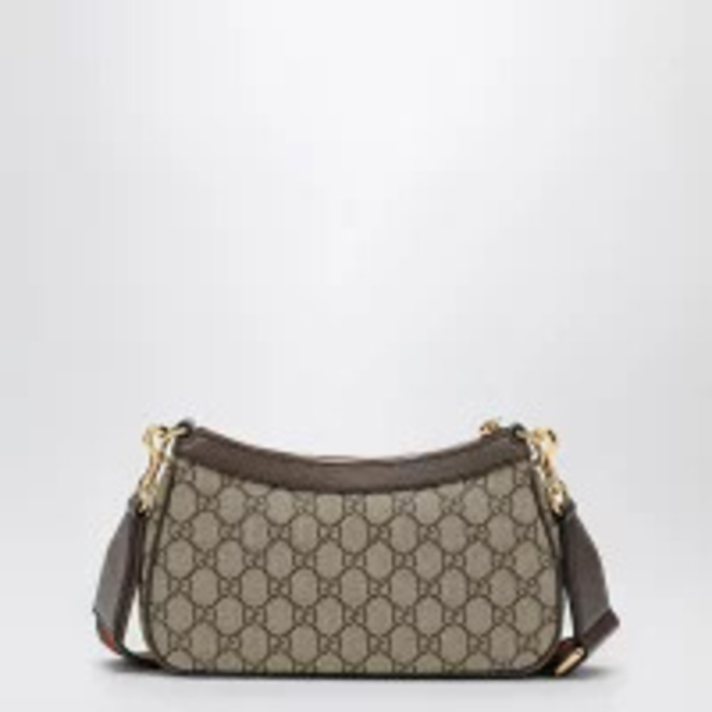 Gucci Pouch Handbag Shoulder Ophidia Bag Gg Supreme FABLE Brown
